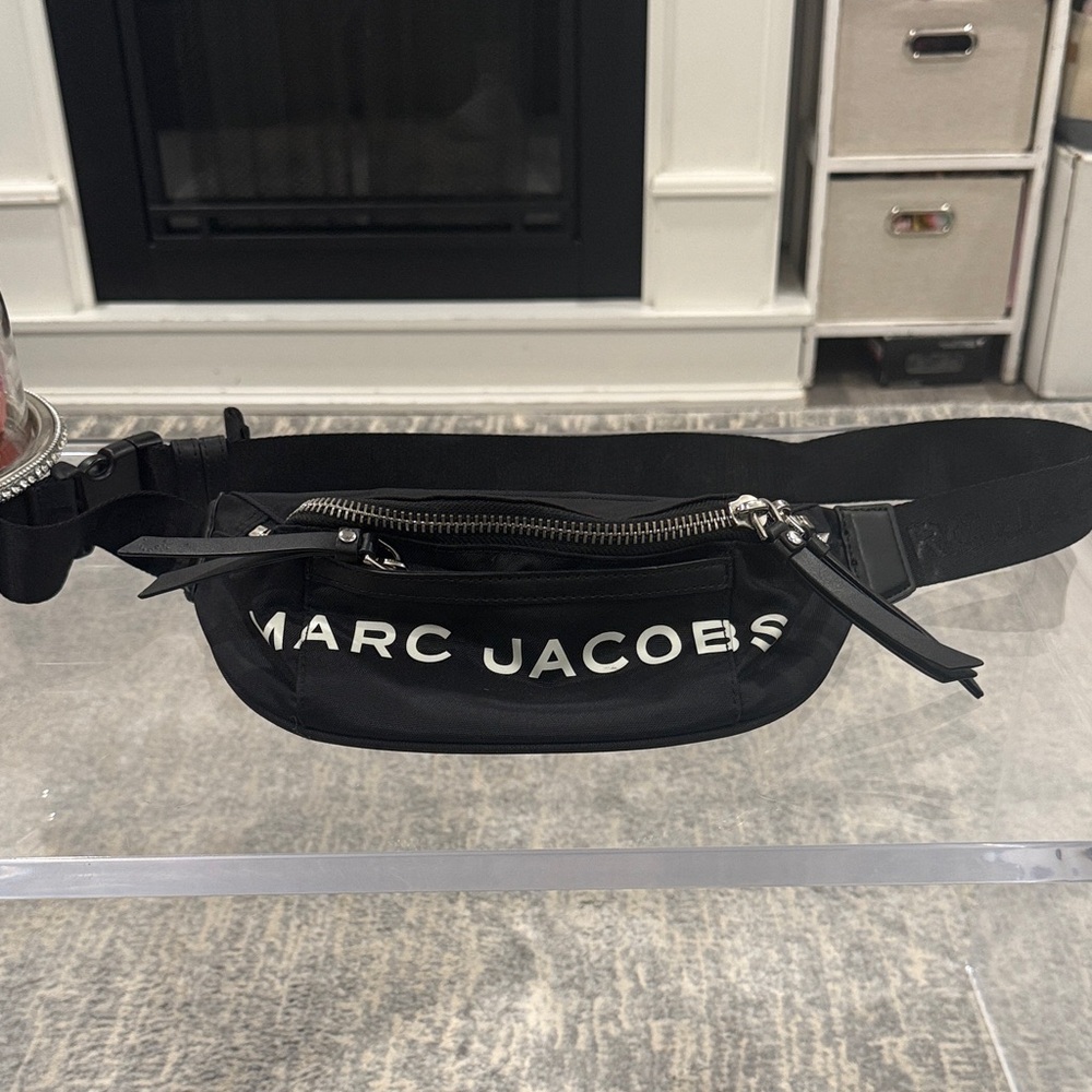 Marc Jacobs Black and White Belt Bag